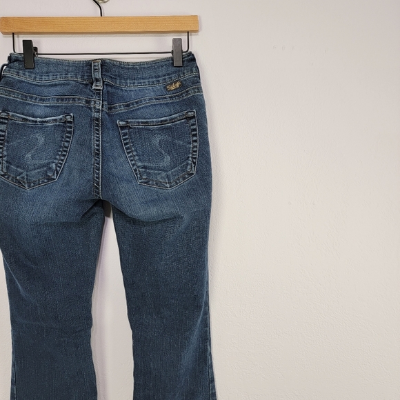 Silver Jeans Suki Mid Rise Slim Bootcut Jeans Size 27 - Picture 11 of 15
